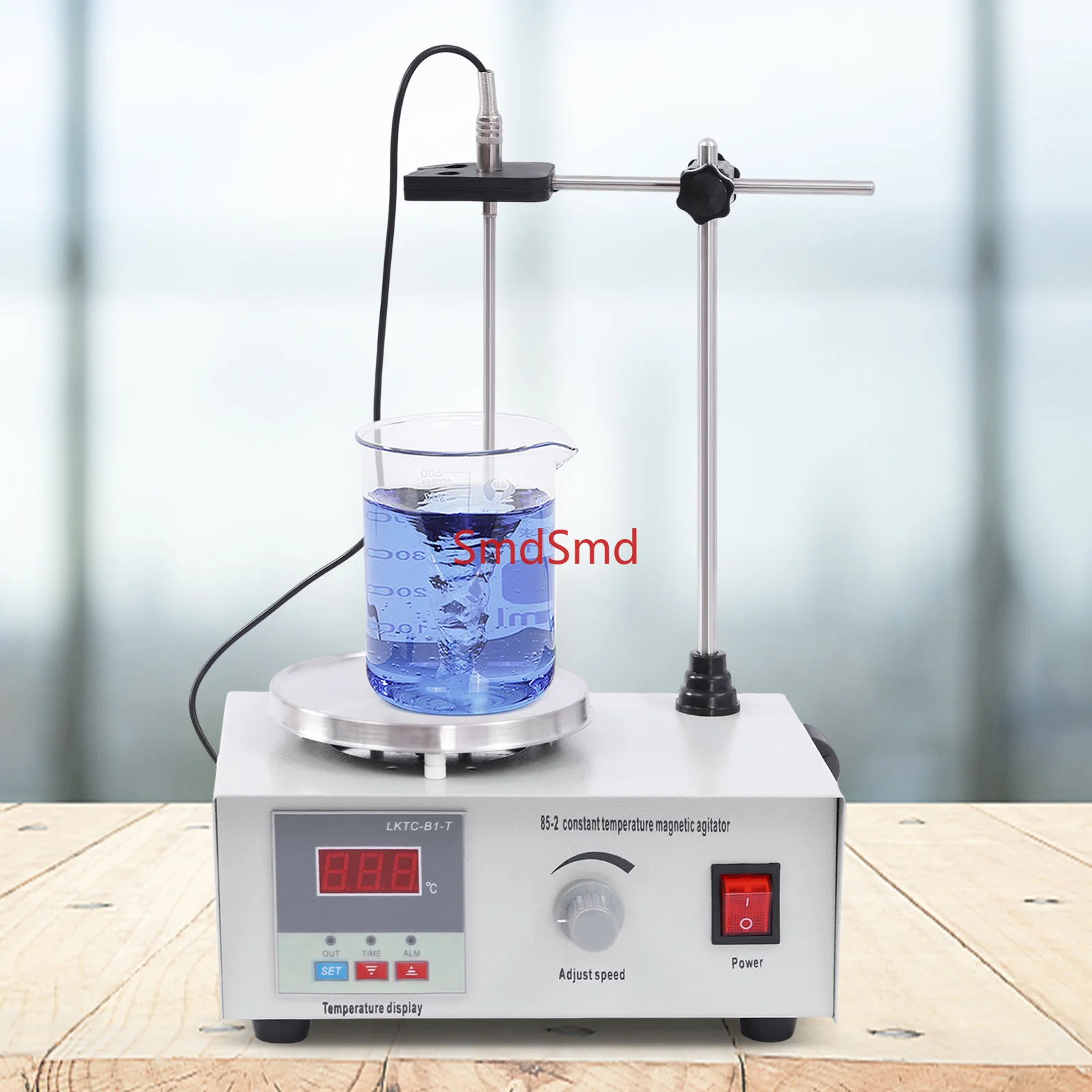 Magnetic Stirrer 2000ML Hotplate Mixer 2000 RPM Lab Heating Plate Stirrers with Digital Temperature Display Including Stir Bar