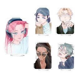 Anime Alien Stage 12cm Ivan Hyuna Till Acorn Luka Durian Mizi Marty Sua Acrylic Stand Keychain Cosplay Merch Fashion gifts