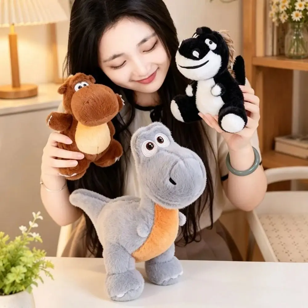 Cute Plush Dinosaur Plush Doll Fluffy Surface Cartoon Stuffed Doll Toy Dinosaur Shape PP Cotton Plush Figure Bed Rest