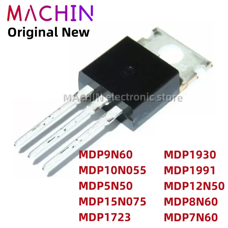 1pcs MDP9N60 MDP10N055 MDP5N50 MDP15N075 MDP1723 MDP1930 MDP1991 MDP12N50 MDP8N60 MDP7N60 TO220 MOS FET TO-220
