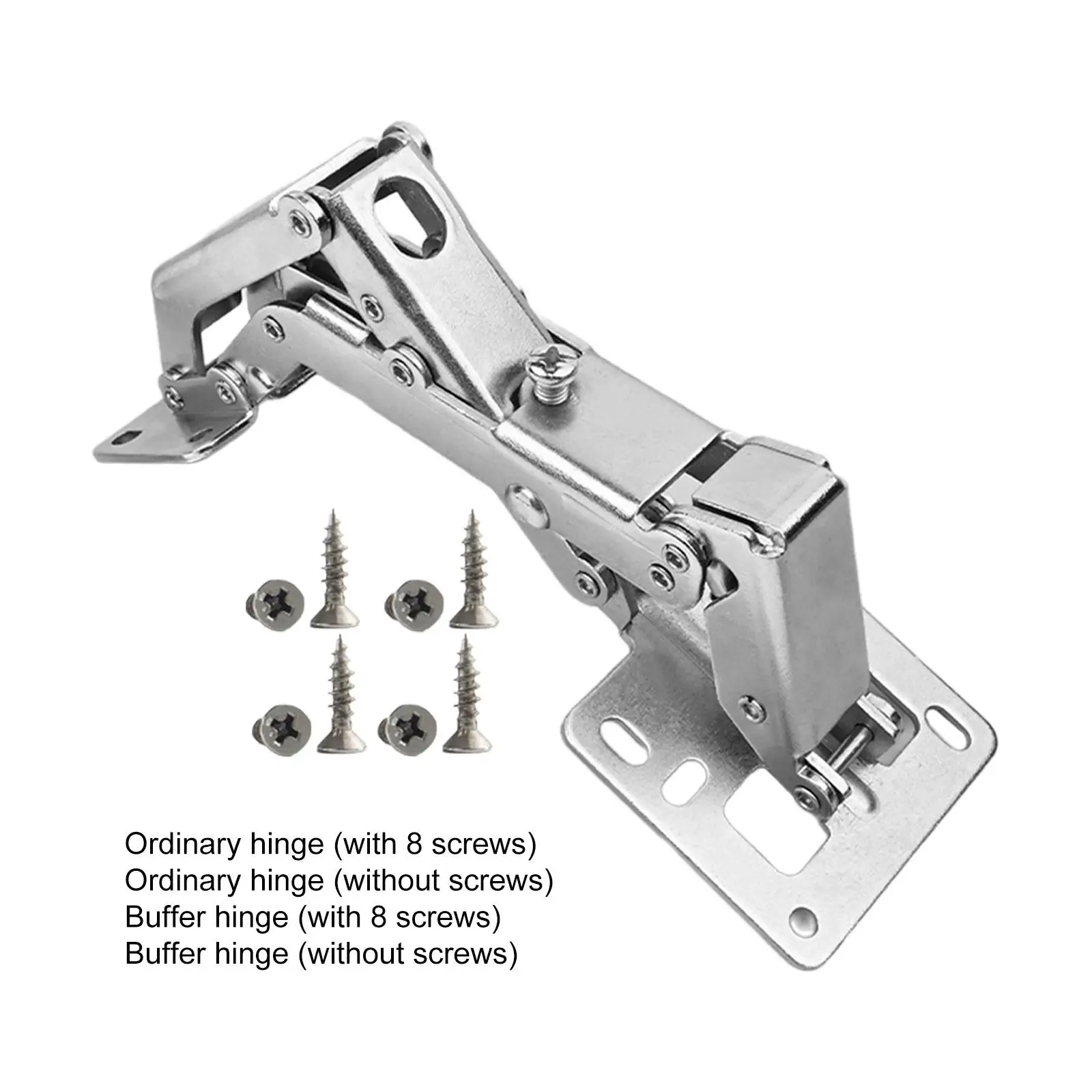Adjustable Concealed Hinge Furniture Cabinet Hardware Steel for Display Cabinet Shoe Kitchen Cupboard