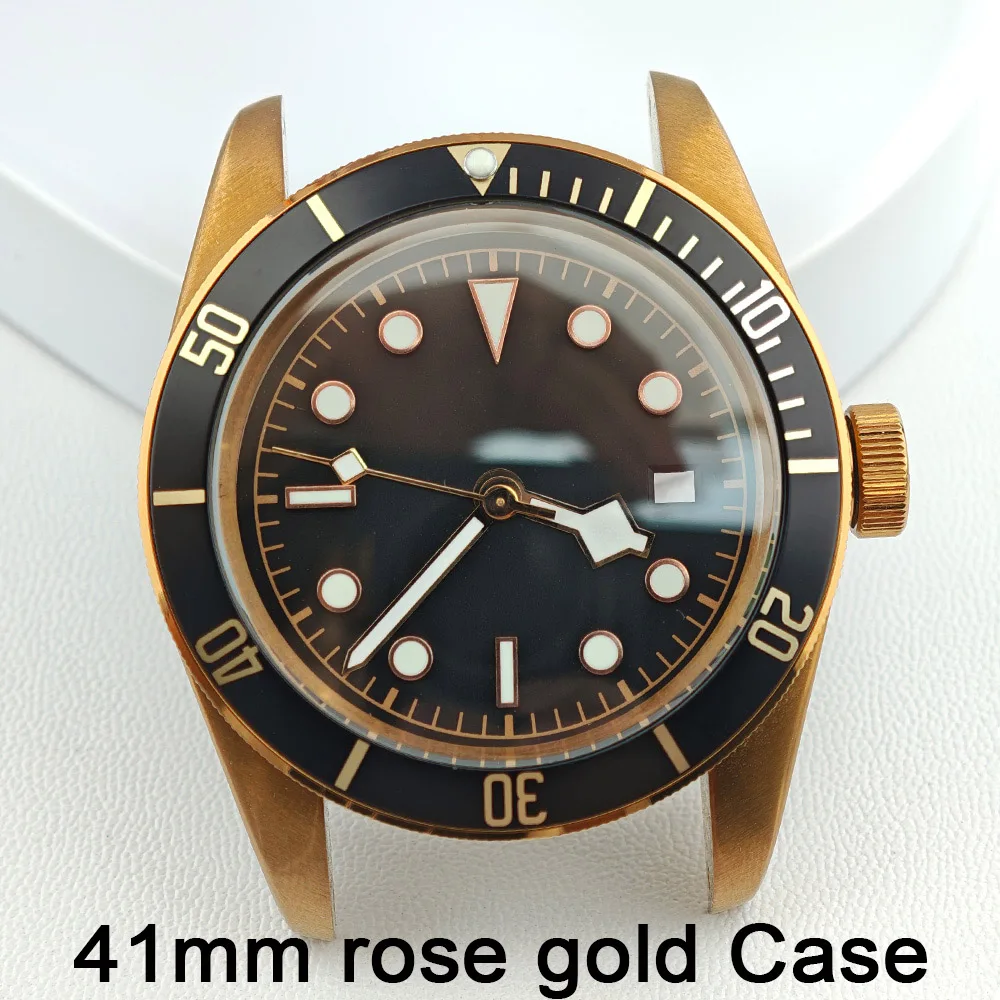 41mm stainless steel case inlaid with sapphire glass suitable for M8215 movement/30.5mm dial suitable for 22mm strap accessories