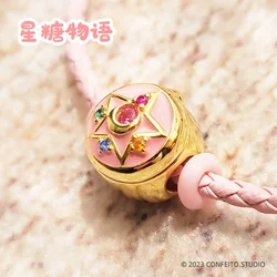 Anime Sailor Beads 925 Sterling Silver Jewelry Flip Moon Pendant Bead Fit Original Bracelet Women Xmas Birthday Gift