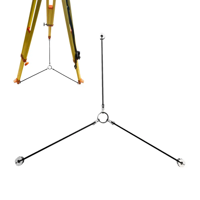 

Stabilizer Floor Guide Tripod Floor Guide Star Foldable Surveying Tripod Prism Pole For Total Station