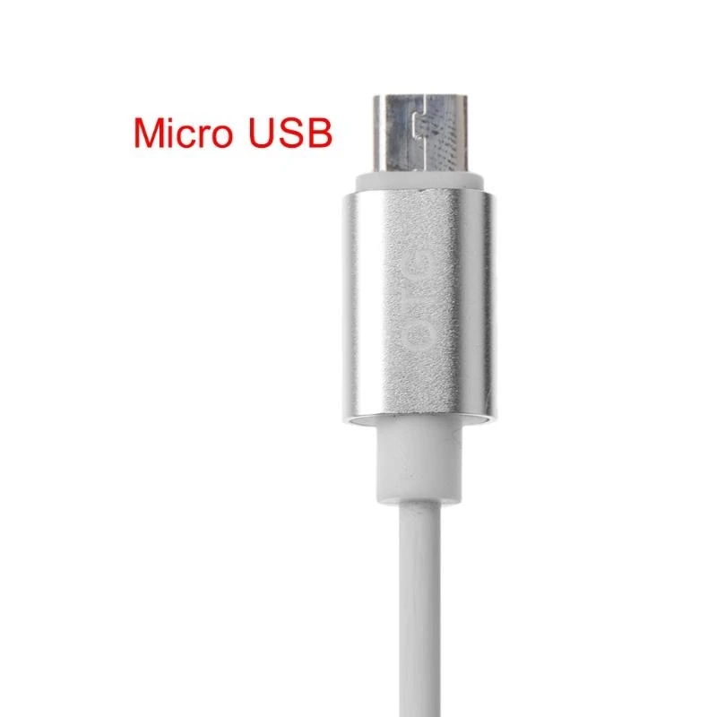  USB 3.1 Type C Male To Micro USB Male Adapter Cable Transmission 480 Mbps