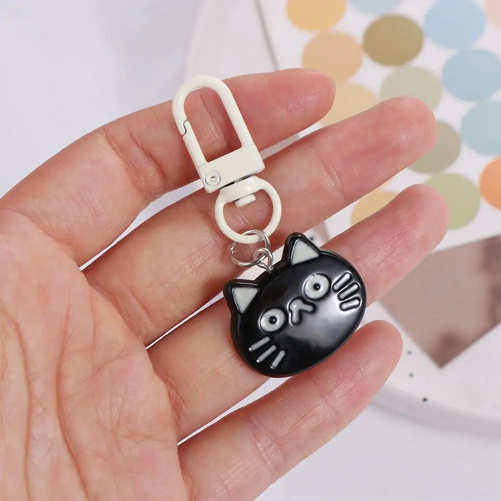 クリエイティブかわいい猫キーホルダー漫画かわいいカップルキティペンダントキーリング動物魚キーホルダー子供