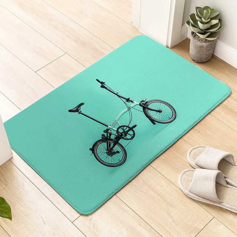 Digital Print House Entrance Mat D-Brompton Living Room Floor Carpet Anti Slip Kitchen Hallway Bedroom Rug Slip-resistant Home