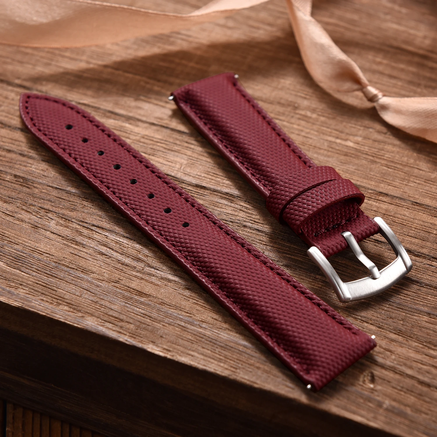 Sailcloth Nylon Watch Strap 18 19 20 22mm Qucik Release Leather Watch Band For Omega Seiko Tissot Universal Bracelet Watch Belt