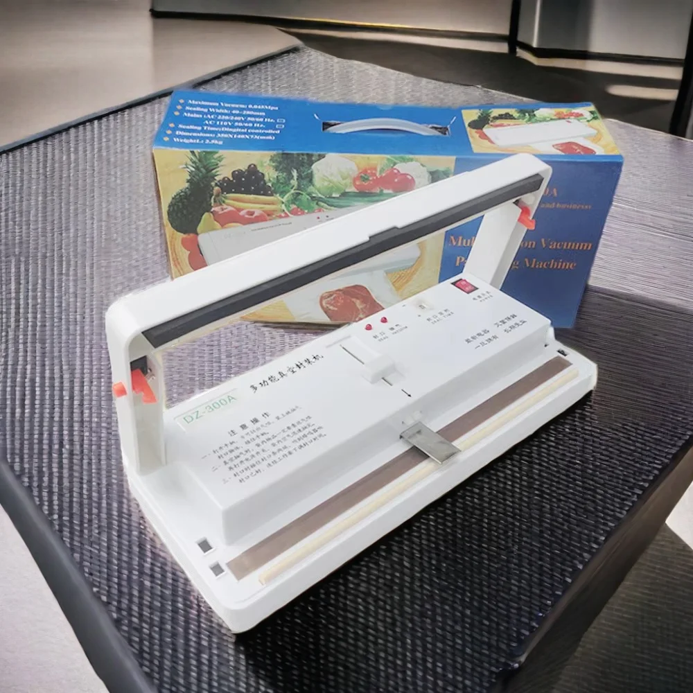

Вакуумная коммерческая герметизация, бытовая портативная маленькая многофункциональная машина для хранения еды DZ-300A
