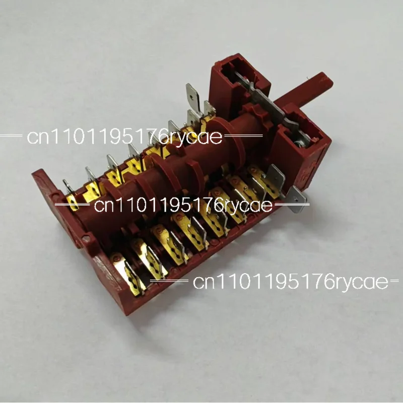 Sections-7gear for Oven Steamer Rotary Electrical Heater Power Knob Function Switch1Pcs 250V 16A Position Switch