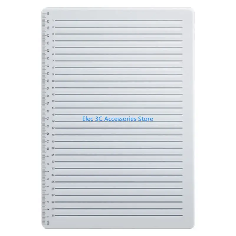 Y51A Straight Line Stencil Template 27/30/33 Line for Journaling College Paper