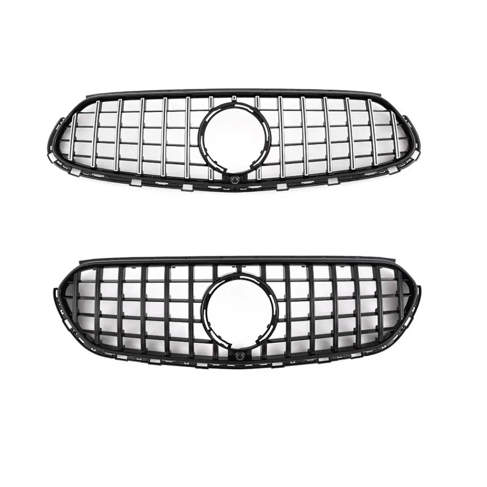 لمرسيدس بنز جديد GLC X254 2023 2025Sport المصد الأمامي مصبغة شواء مدخل شبكة شبكة ضبط الكسوة #5