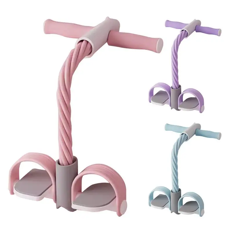 

Pedal Puller Resistance Rope 6-Tube Yoga Pedal Puller Multifunctional Stretching Equipment Sit-up Exercise Bands For Abdomen