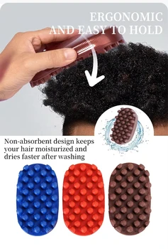 Silicone Twist Hair Brush 19