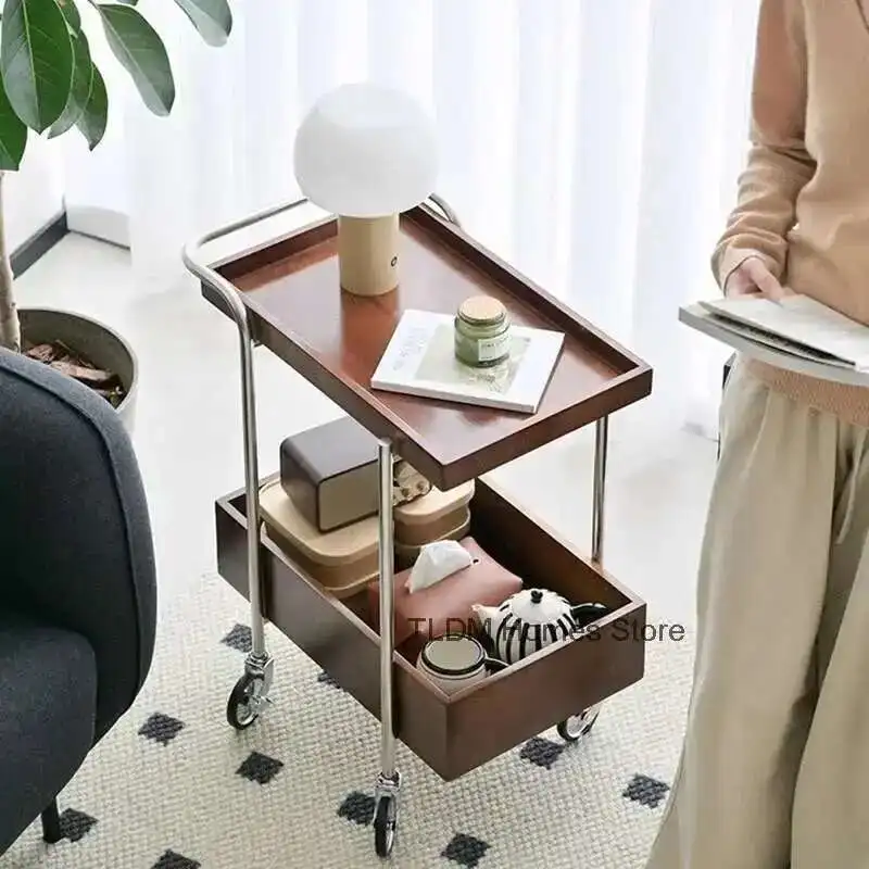 Îles de cocina, isla de cocina y carritos, comestibles, dulces al aire libre, sala de estar rodante, servicio de Wagen Mit Rollen, muebles para el hogar