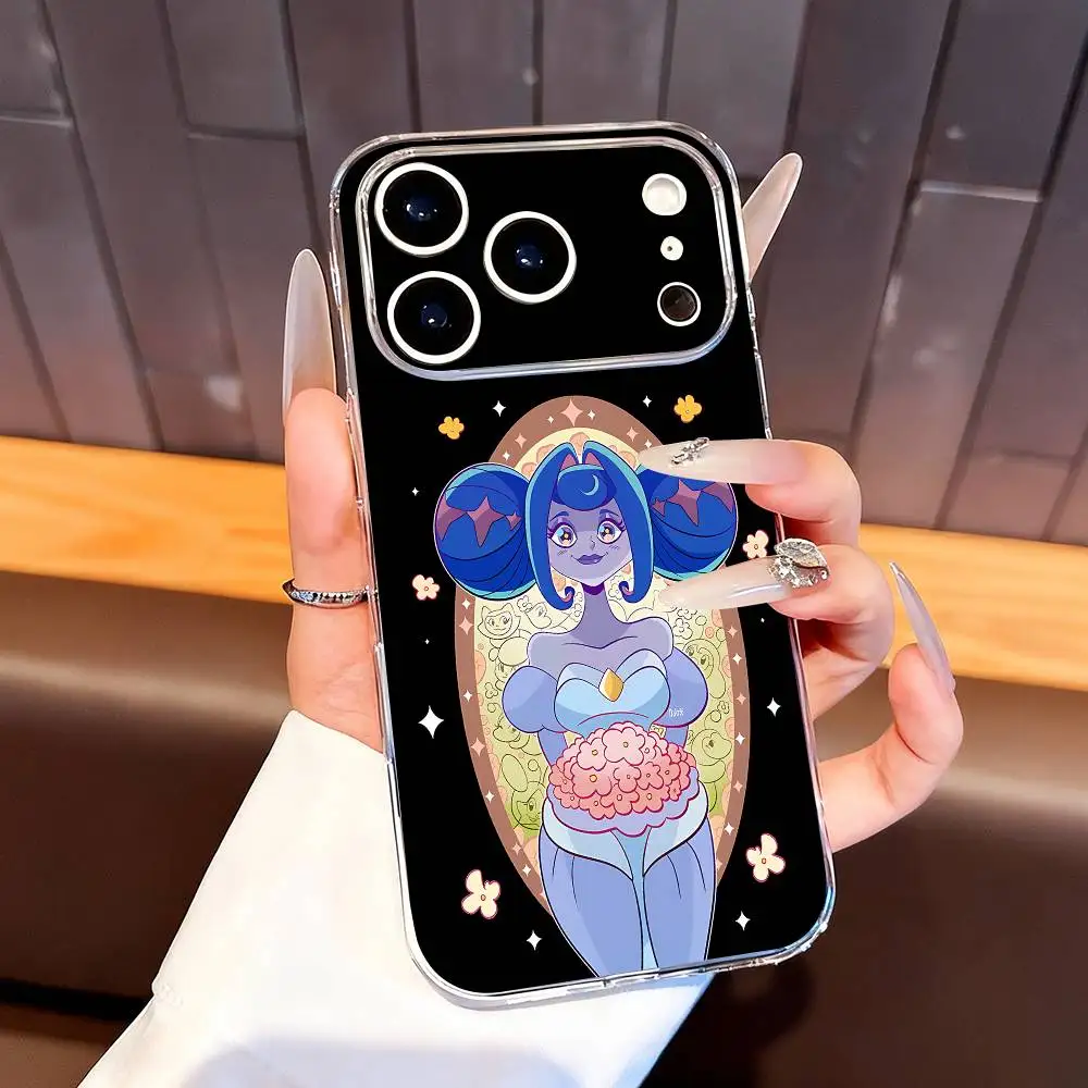 حافظة هاتف K-Knights of G-GuinevereS لهاتف iPhone 7,17,16,15,14,13,12,11 Pro,Max,Plus,XR,Mini,E غطاء ناعم شفاف بتغطية كاملة