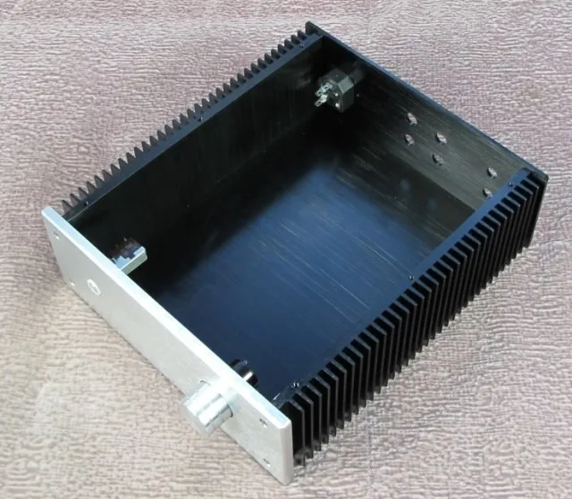 

240*90*271MM 2409 Side Heat Dissipation Aluminum Power Amplifier Enclosure Chassis Small 10W No Pressure Thick Substrate