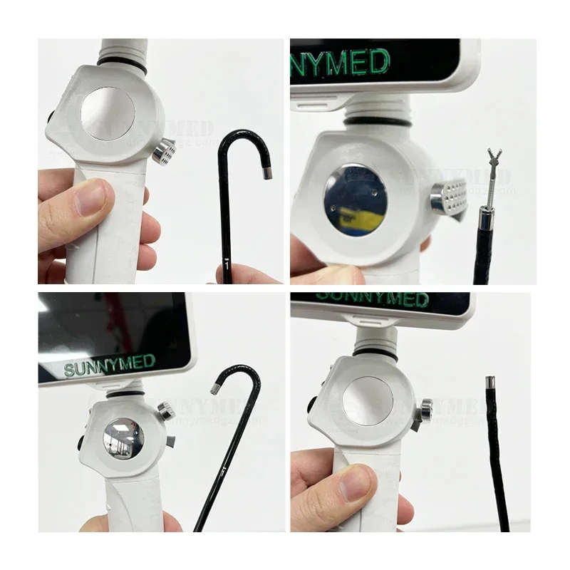 SY-P029-3 cheap Fetch foreign objects video endoscope hd animal flexible video endoscope for pet hospital