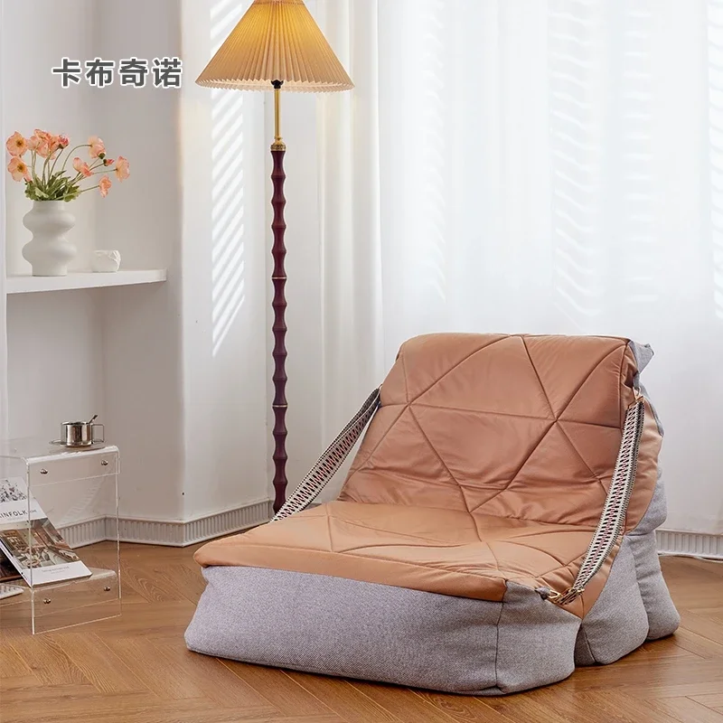 Sofa Bedroom Small Lazy Sofa Tatami Reclining and Sleeping Balcony Chair