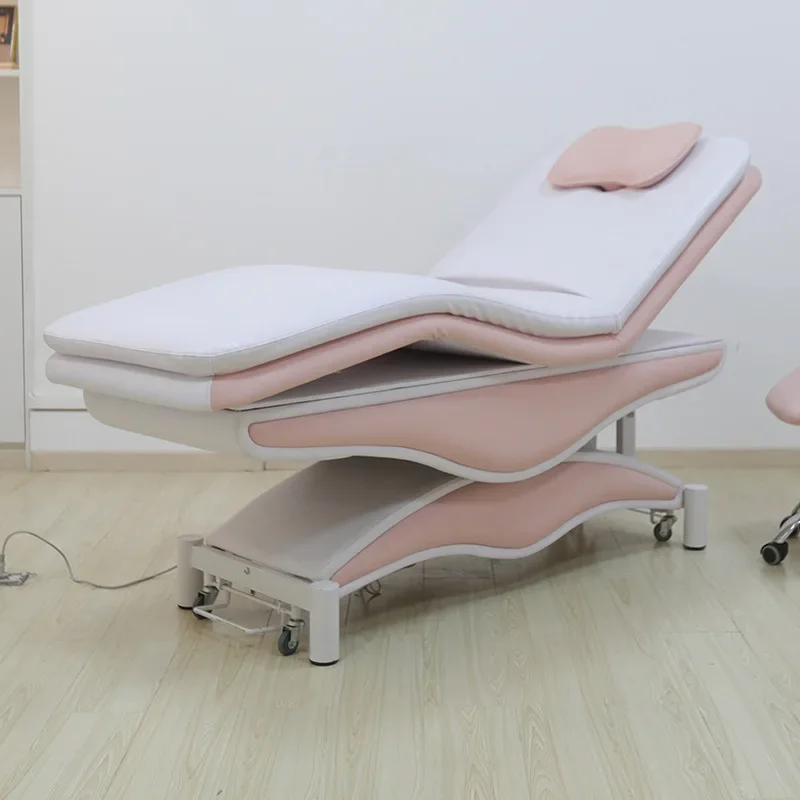 Electric beauty bed Micro plastic surgery beauty salon lift bed Face body spa Massage tattoo bed