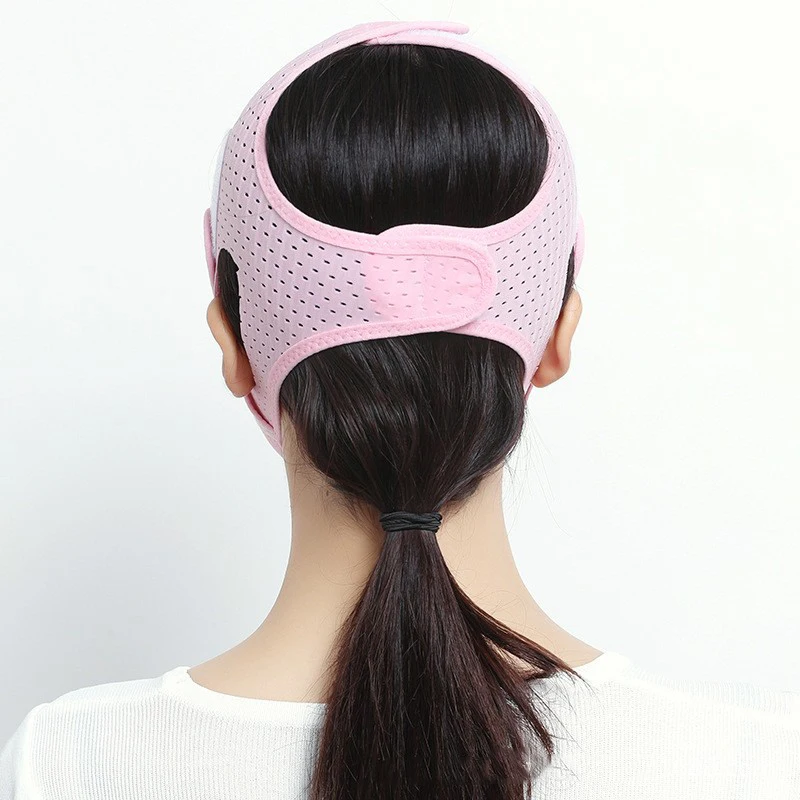 Dubbele kinverkleiner, afslankband voor het gezicht, V-vormige maskereliminator, verwijderaar, tape, riem voor vrouwen, anti-rimpel gezichtsmasker, liftin