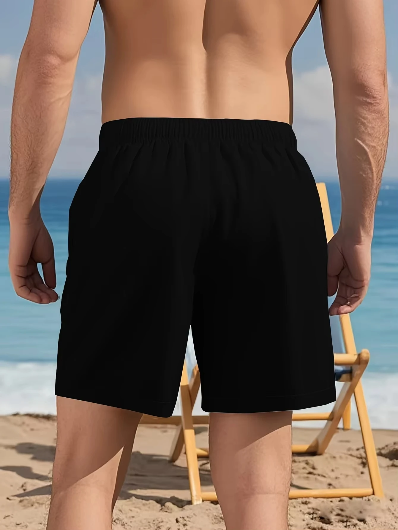 Summer New Men's Shorts Casual and Fashionable Smiling Face Printed Outdoor Vacation Shorts Quick-drying Sports Shorts Moto