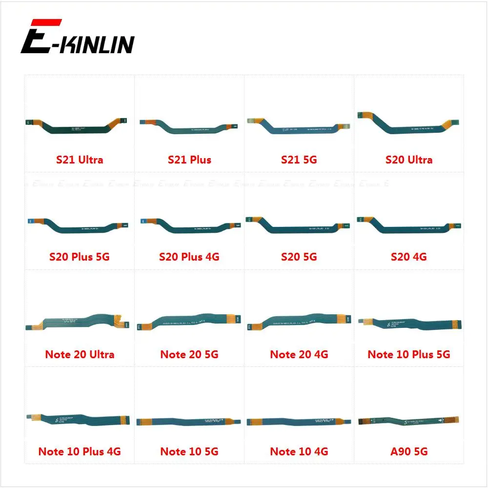 For Samsung Galaxy A90 S21 S20 Note 10 Plus 20 Ultra 4G 5G Wi-Fi Signal Antenna Connector Motherboard Connection Flex Cable