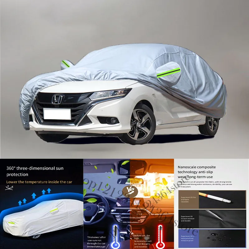 For Honda Gienia Auto Anti snow Anti dust Anti-uv Anti peeling paint And Anti Rainwater 210t car cover Car cover protection