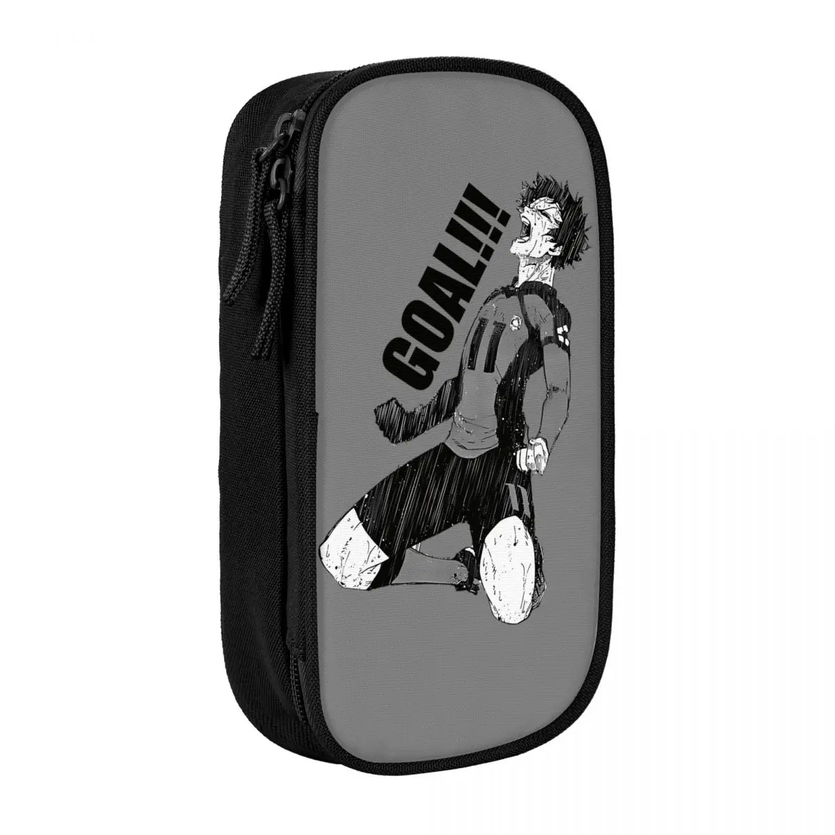 

Blue Lock Japanese Anime Isagi Yoichi Goal Art Pencil Case Pencil Bag Students Canvas School Pencil Cases Stationery Organizer