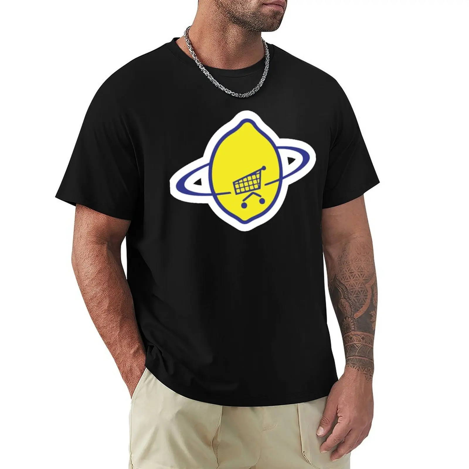 U2 Pop Mart Lemon T-Shirt plus sizes custom shirt rapper graphic tees Men's t shirts