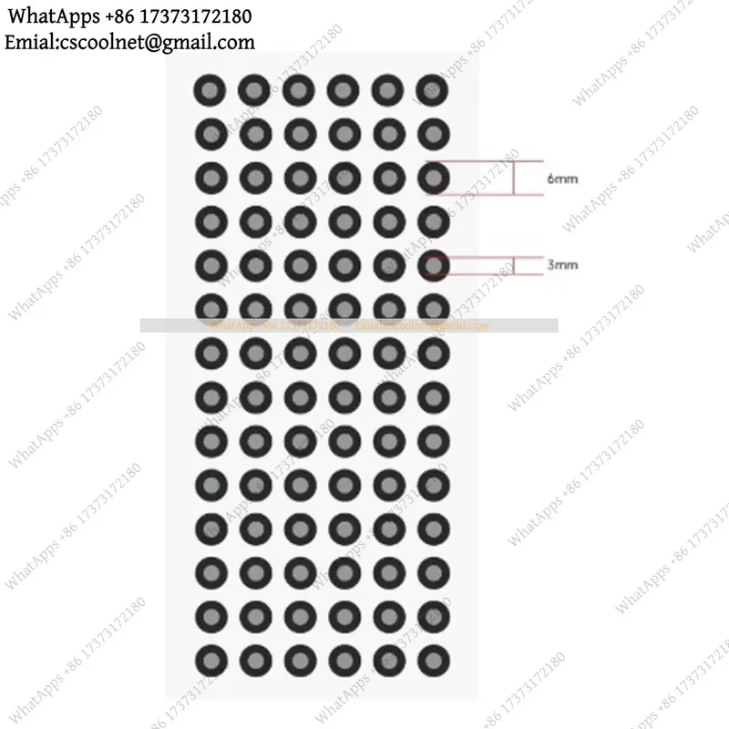 JS02 3D Scanning Markers 3mm 6mm for Creality CR-Scan Raptor Otter Ferret Pro