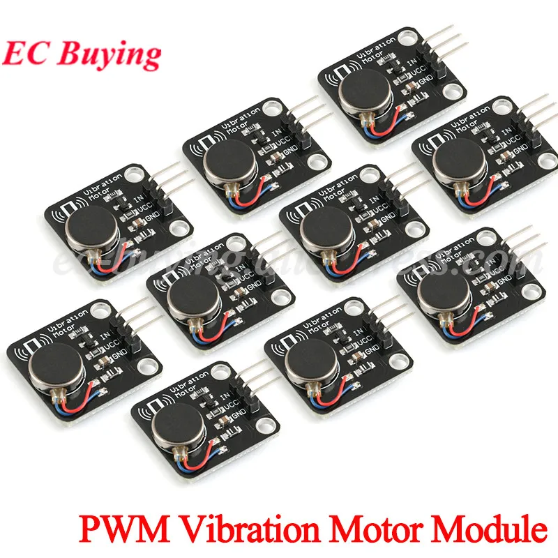 10pcs/1pc PWM Vibration Motor Module DC Motor Phone Vibrator for Arduino UNO R3 MEGA2560 Electronic DIY Kit