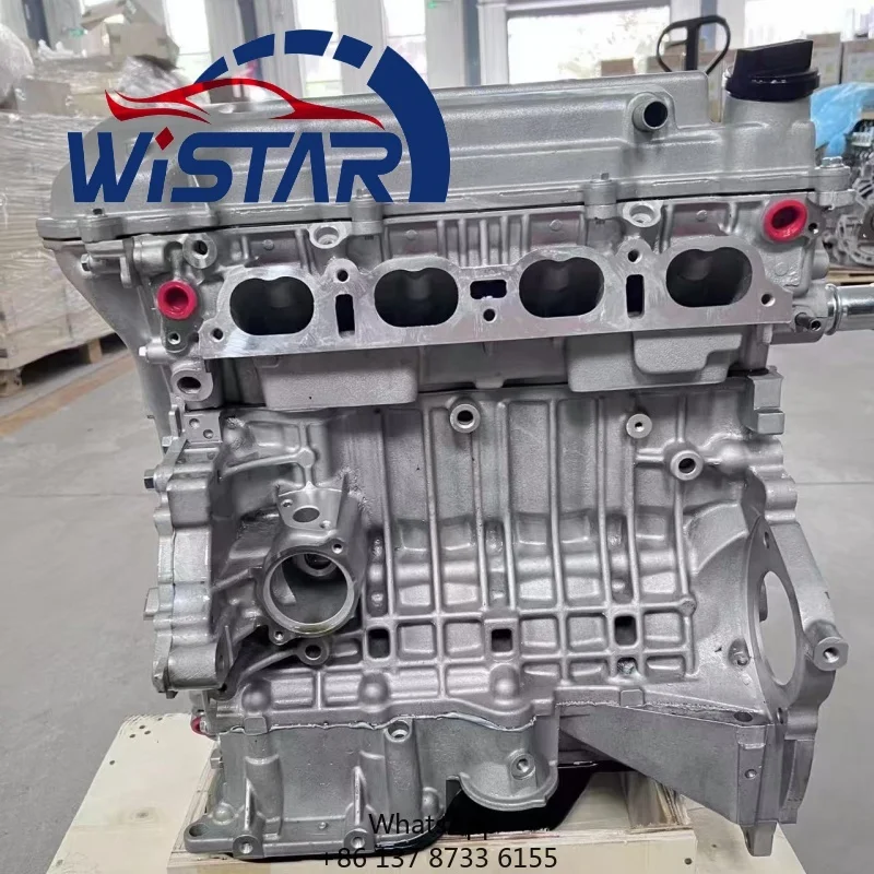 Новый 100% протестированный 4-цилиндровый двигатель 1.8L из чугуна и алюминиевого сплава в сборе 1ZZ/1ZZ-FE с мощностью 120-145 л.с.