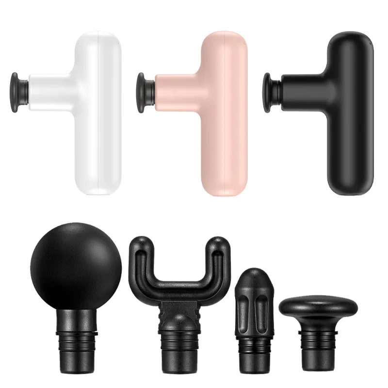 Customized fascia gun head, convenient gym exercise, electric fascia gun, muscle relaxation massager, relaxation neck gun