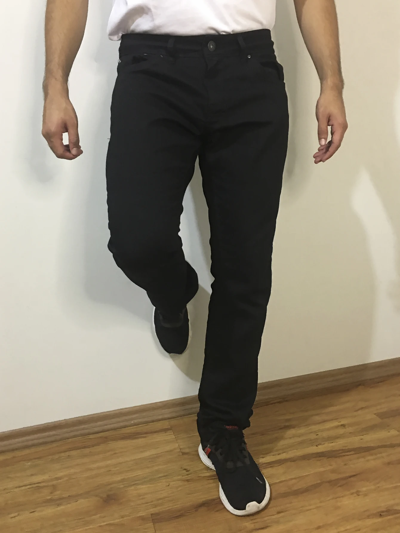 Calça Masculina Skinny Jeans Preto