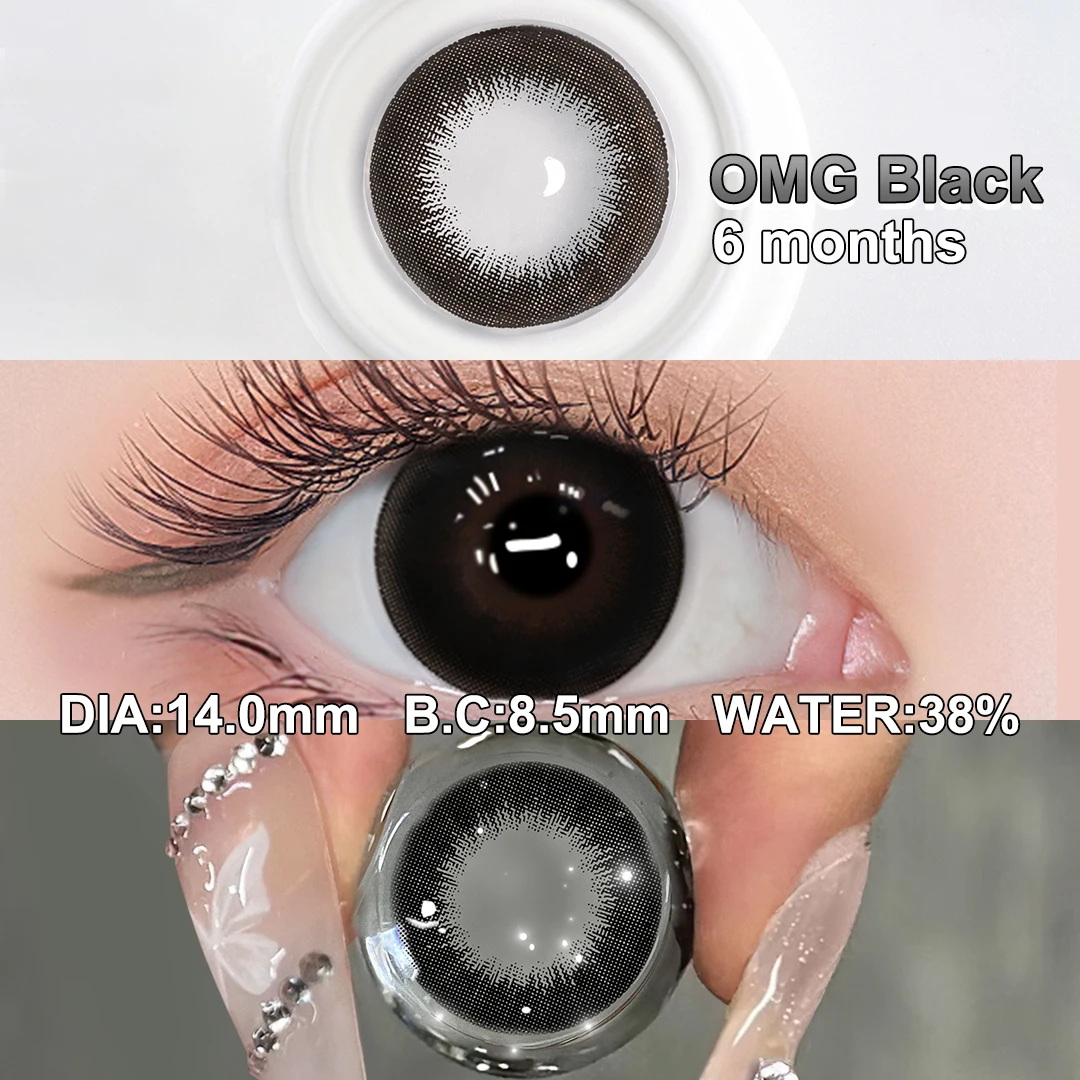 (0,00~-6,00) MAGISTER 14,0mm Kleindurchmesser-Kontaktlinsen mit Dioptrien Farbige Kontaktlinsen für Augen-Make-up 6 Monate – Detail 16