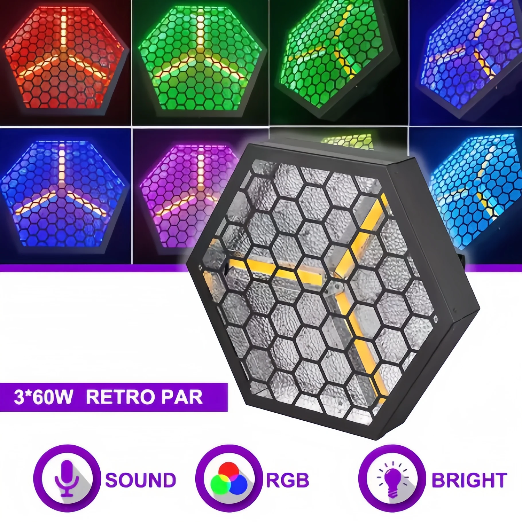 Luz Retro LED BOTAI 3x60W