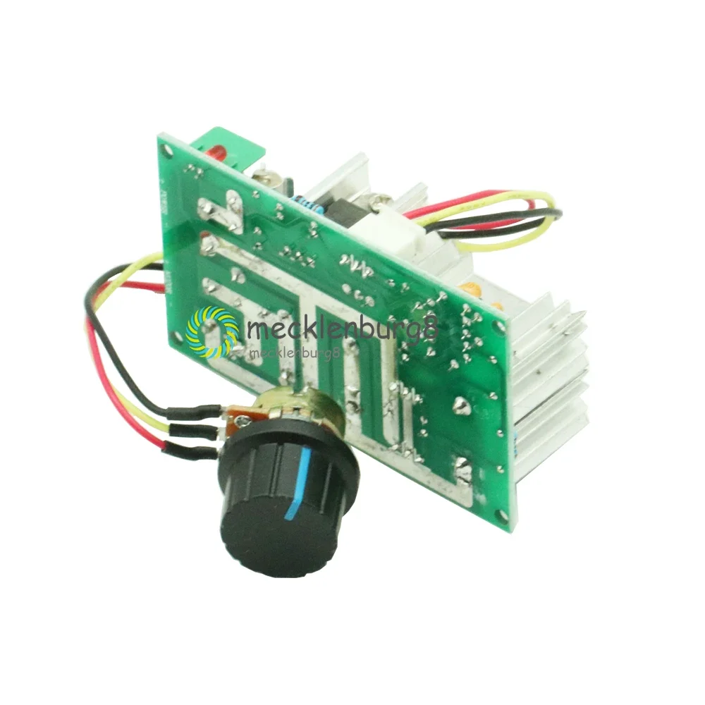 DC10-60V DC 10-60V Motor Speed Control Regulator PWM Motor Speed Controller Switch 20A Current Regulator High Power Drive Module