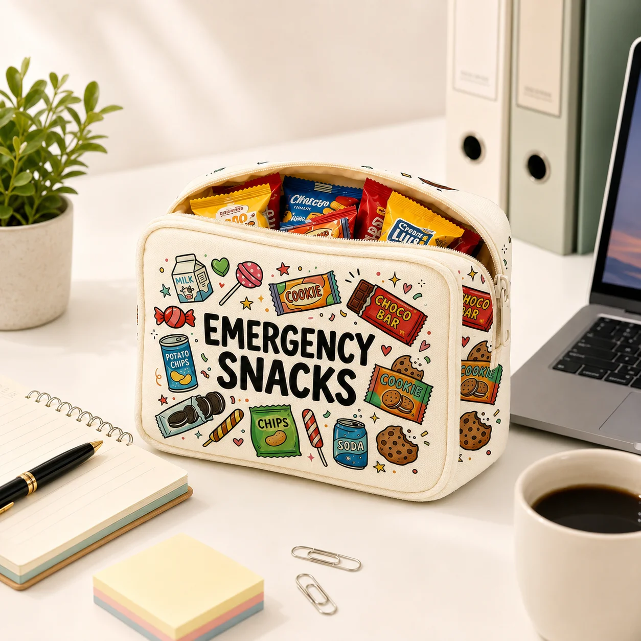 Noodsnackzak met rits, schatti - Food Storage Emergency recensie en prijs