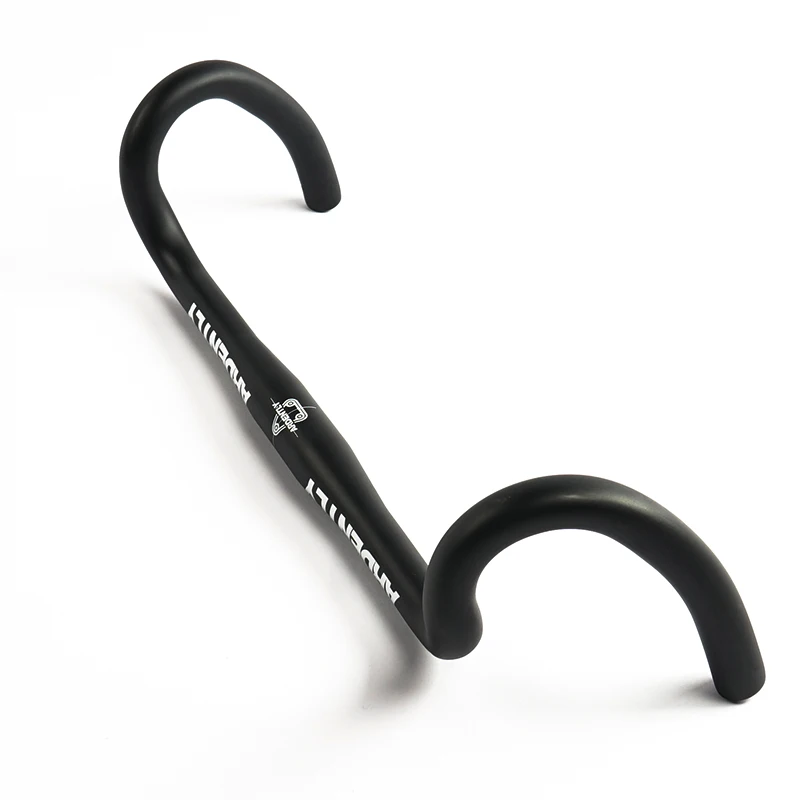 

ARDENTLY Bike Handlebar Rest Bend Bar Aluminum Alloy 31.8*420mm Single Speed Track Fixed Gear Bicycle Flared Bar Outer Drop Bar
