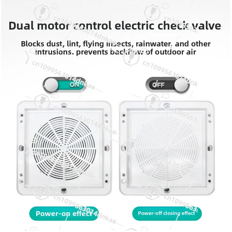 Fresh Fan Household Two-way Flow Wall Window Type Fresh Air Ventilator Bedroom Purification Ventilator Fresh Air System