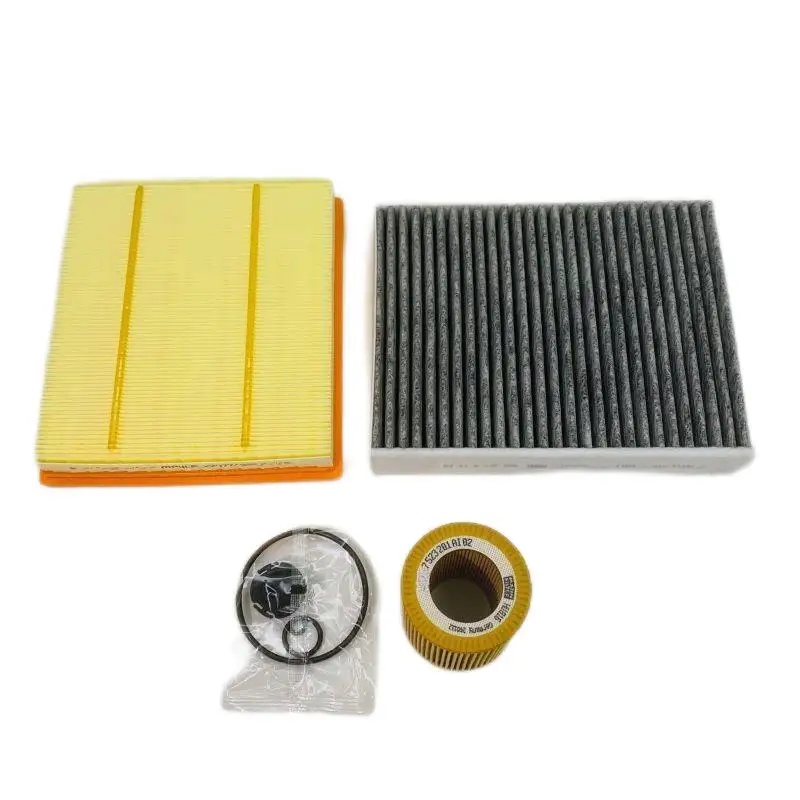 3Pcs For BM F30 LCI 320i 328i xDrive 2.0T Air filter 13718507320 oil filter 11427953125 cabin filter 64119237555