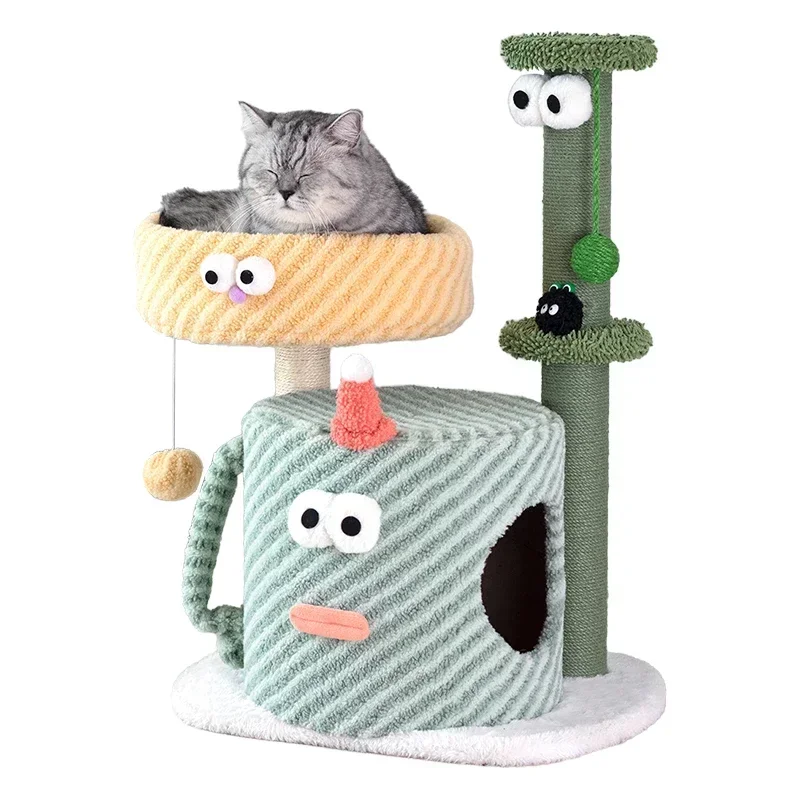 

Cat climbing frame