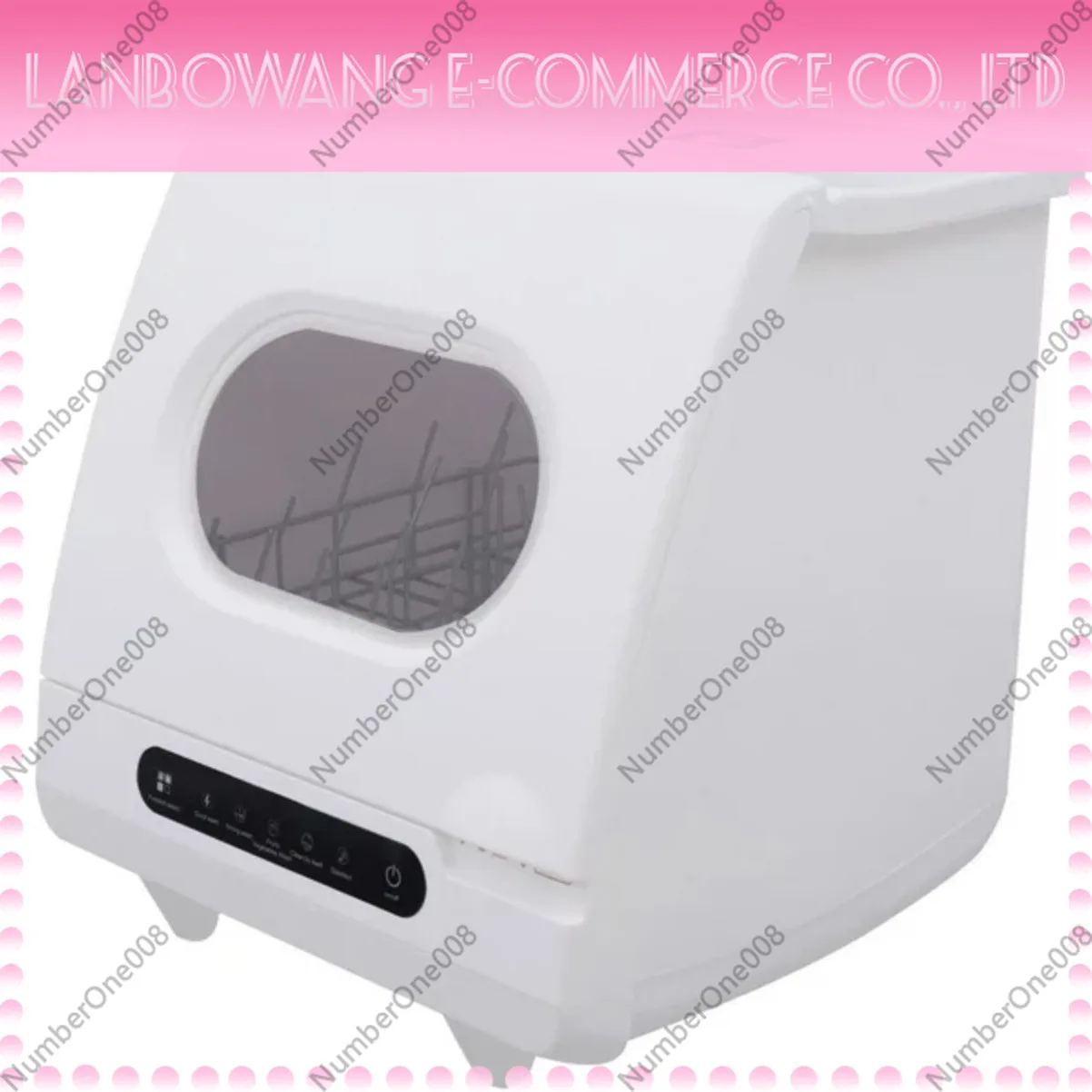 Smart Desktop Installation-Free Dishwasher Compact Home Dishwasher 110V Cross Border Export