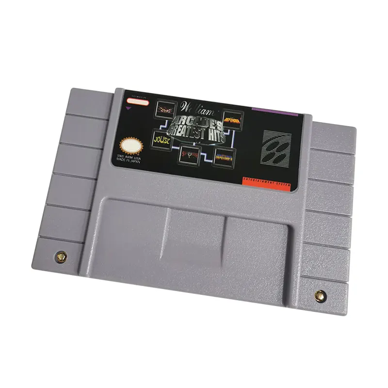 

Arcade's Greatest Hits - Super NES Game SNES Cartridge,Retro 16-Bit Card for Super Famicom SFC Classic Console | US NTSC Version