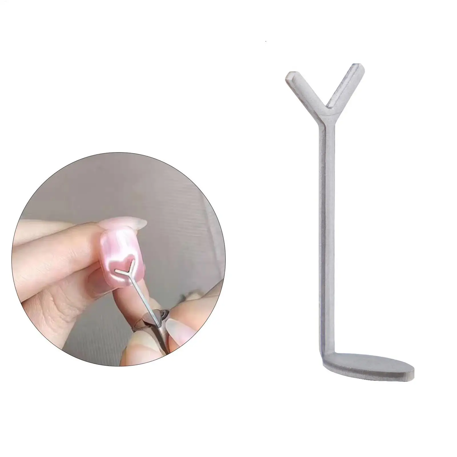 

hot sale Heart-shaped Cat Eye Magnet Stick Nail Art Tools Small Iron Piece Magnet Stick For Magnetic Polish Effects Nail