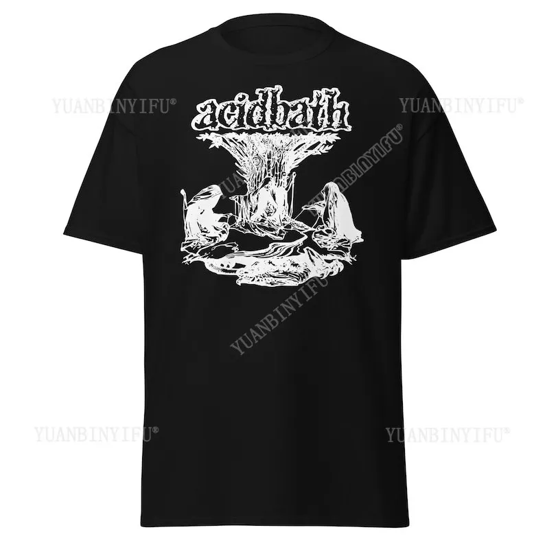 Acid Bath T-Shirt Sludge Metal Band Merch Psychedelic Rock Gift Stoner Rock Tee  Mens Clothing  Graphic  t shirts