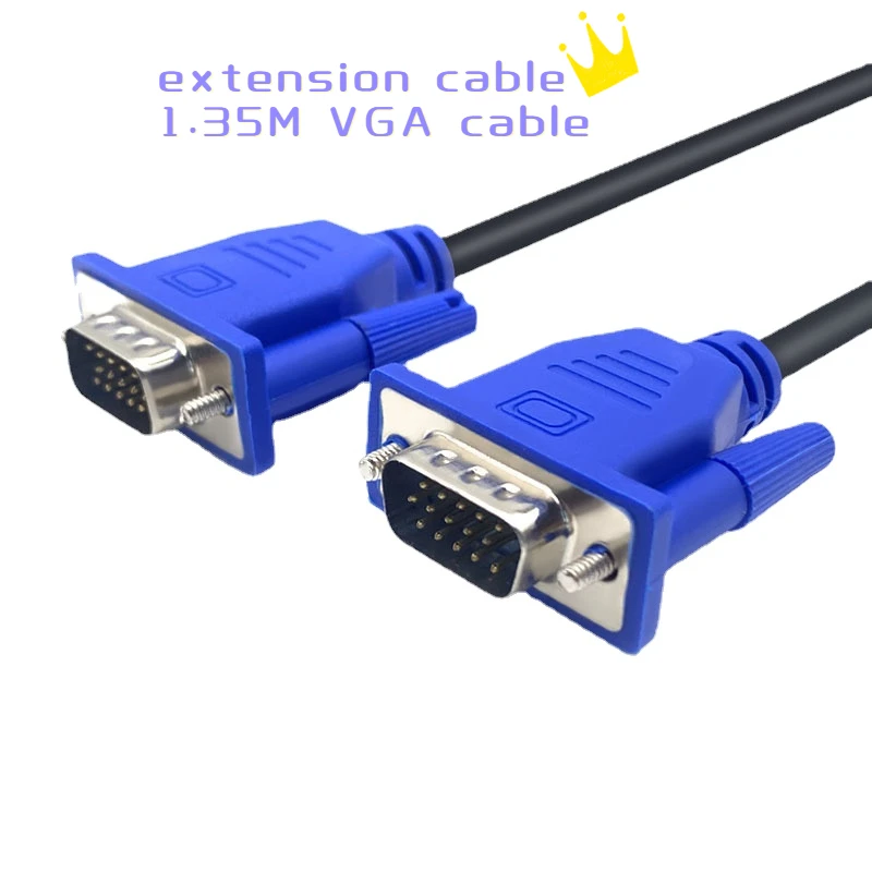 

VGA cable computer monitor 1080P HD display host connection extension cable screen projector TV HD video extension cable