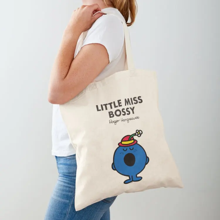 

Womens Mr Men Little Miss Bossy Tote Bag hand bags bags luxury women tote bag screen Lady bags