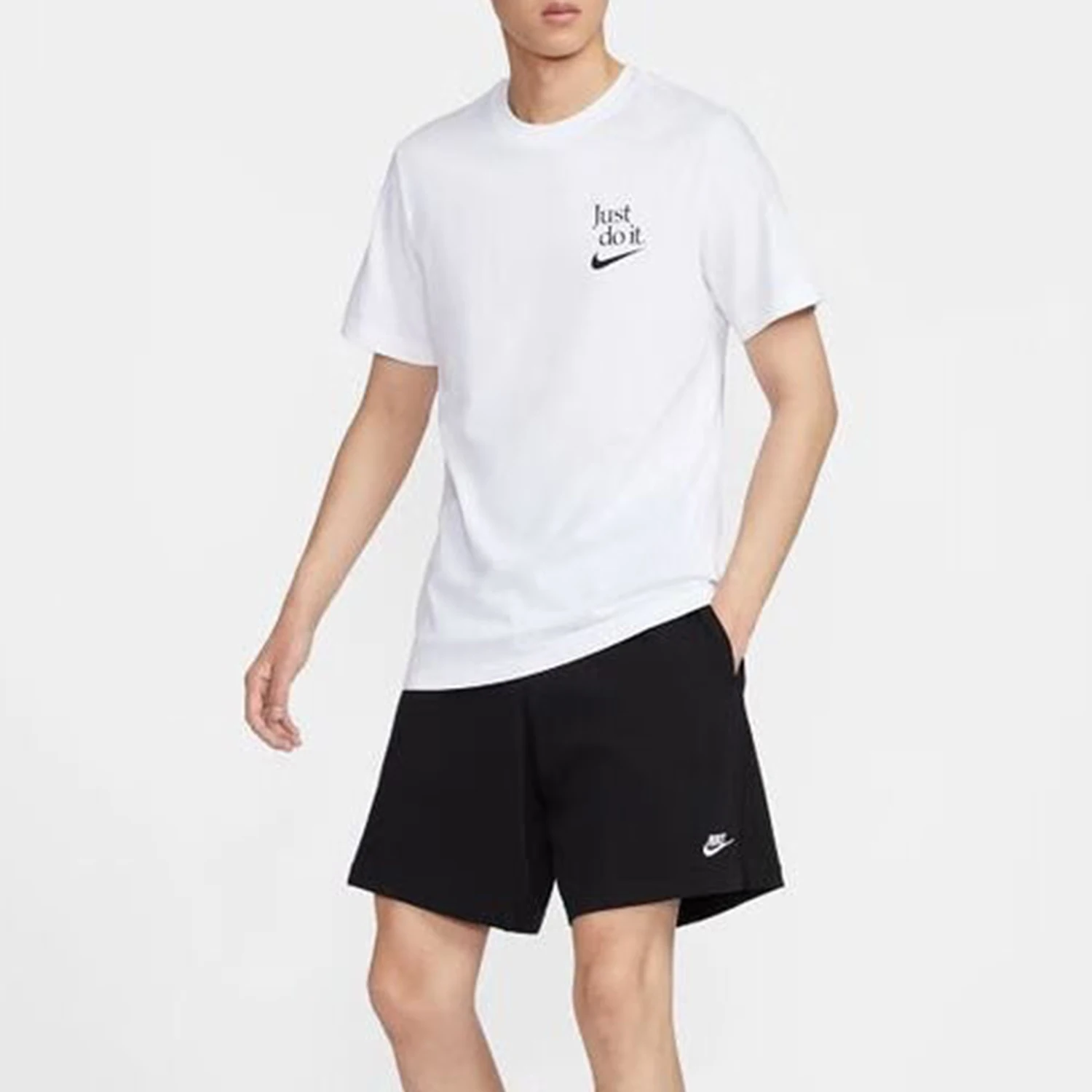 

Nike Official Authentic 2024, летние мужские спортивные простые прочные повседневные с короткими рукавами HV9483-100